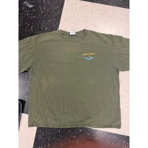 Powell Peralta Dragon T Shirt Green Graphic Skateboarding Vintage Mens Large